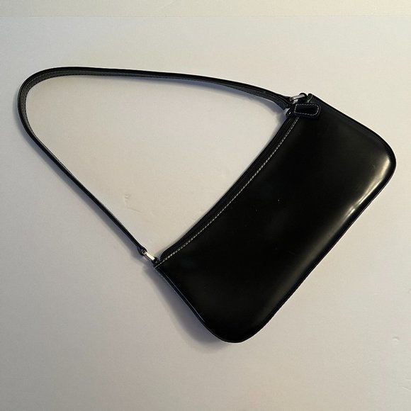 Vintage Q&A Black mini evening shoulder bag - Picture 1 of 8